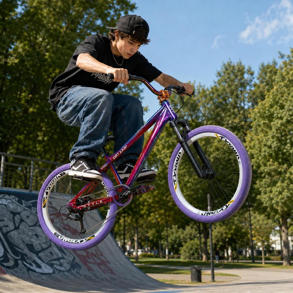 Bicicleta Viking Tuff 25 Dirt Jump Shimano Altus 9V