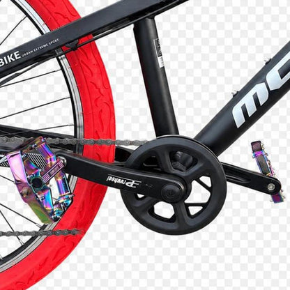 Bicicleta Moove Stunt 1x8 con Mazas Tronadoras Absolut