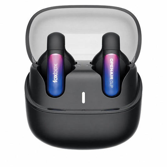 Auriculares Foxbox Open Air Clip BT 5.3 Negro