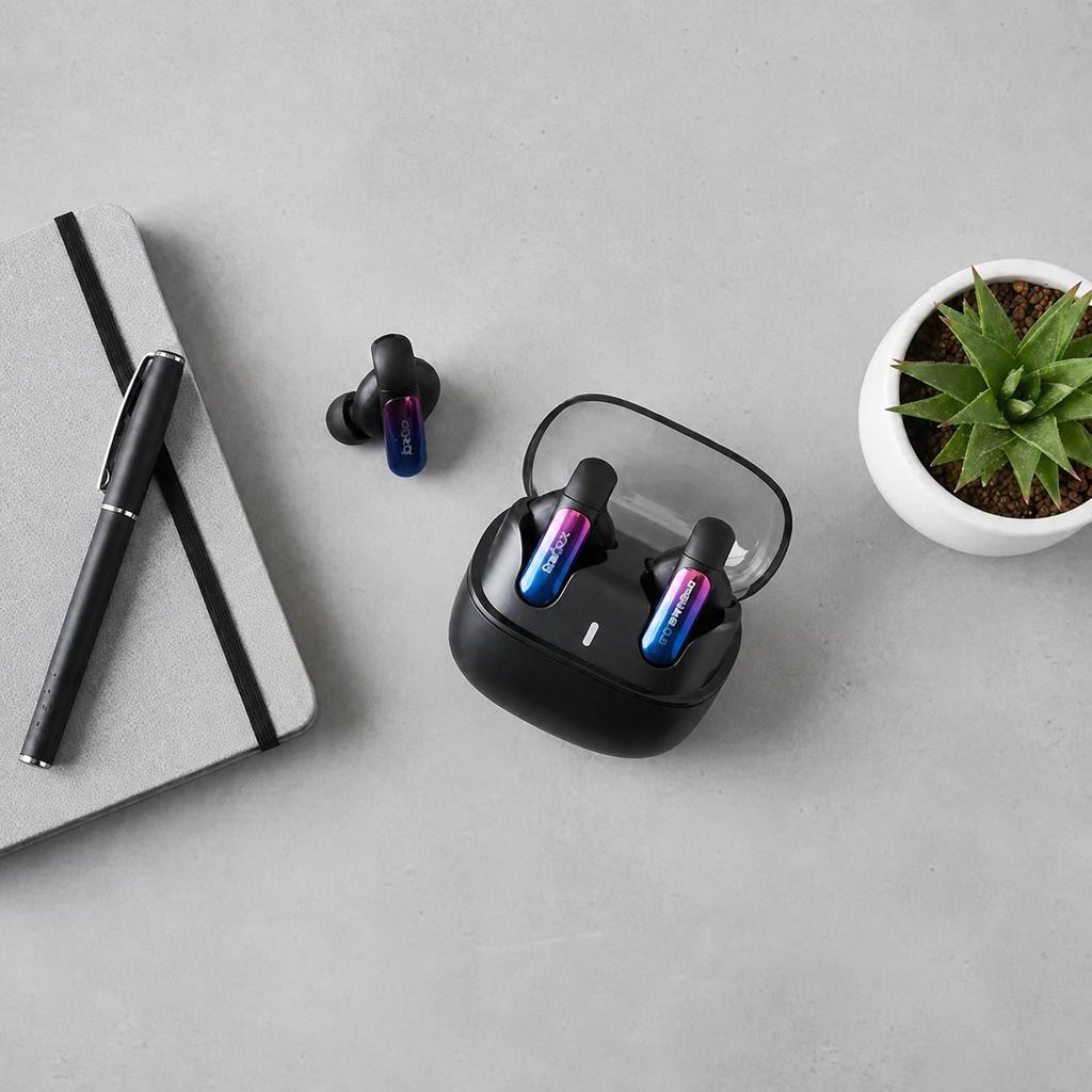Auriculares Foxbox Open Air Clip BT 5.3 Negro
