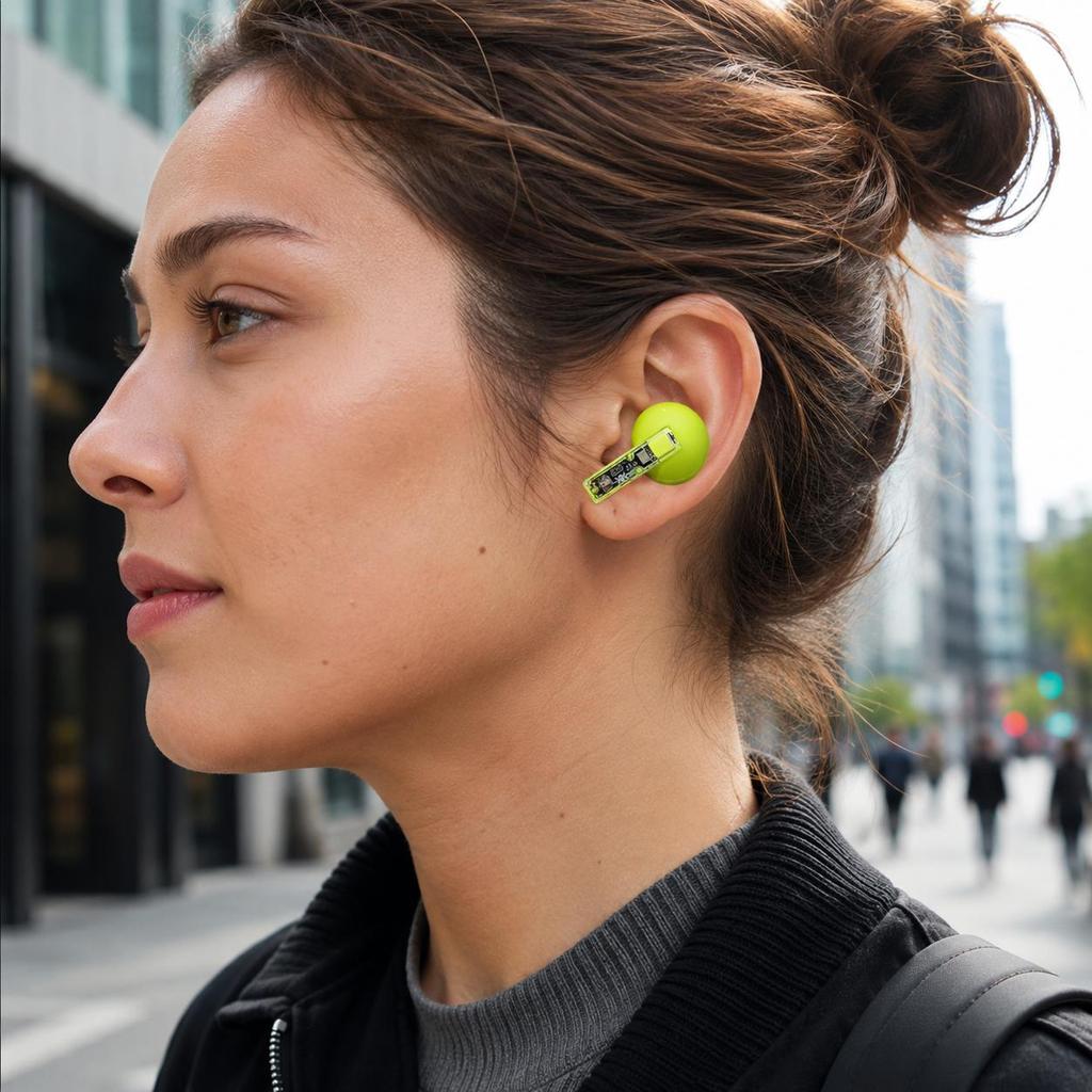 Auriculares Foxbox TWS-200 Boost Iris BT 5.1 Verde