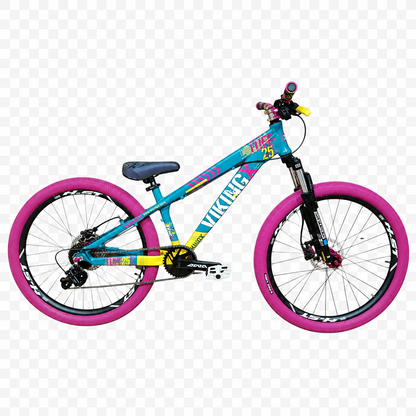 Bicicleta Viking Tuff 25 Freno Hidrau Maza Tronadora-Turquesa