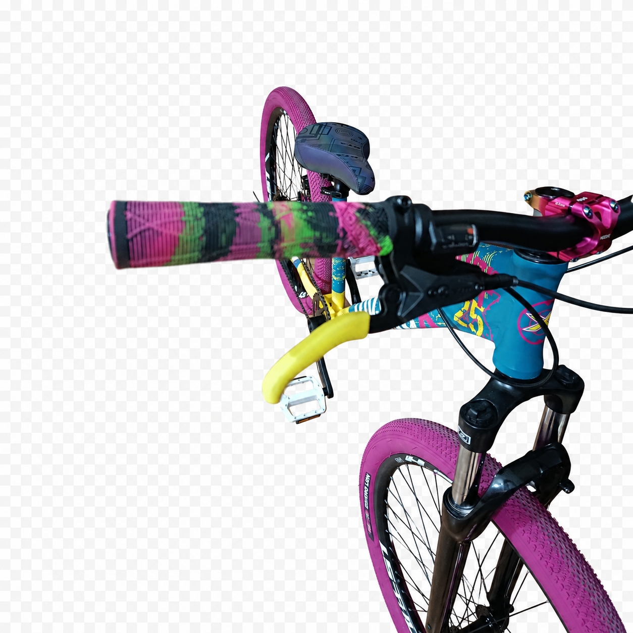 Bicicleta Viking Tuff 25 Freno Hidrau Maza Tronadora-Turquesa