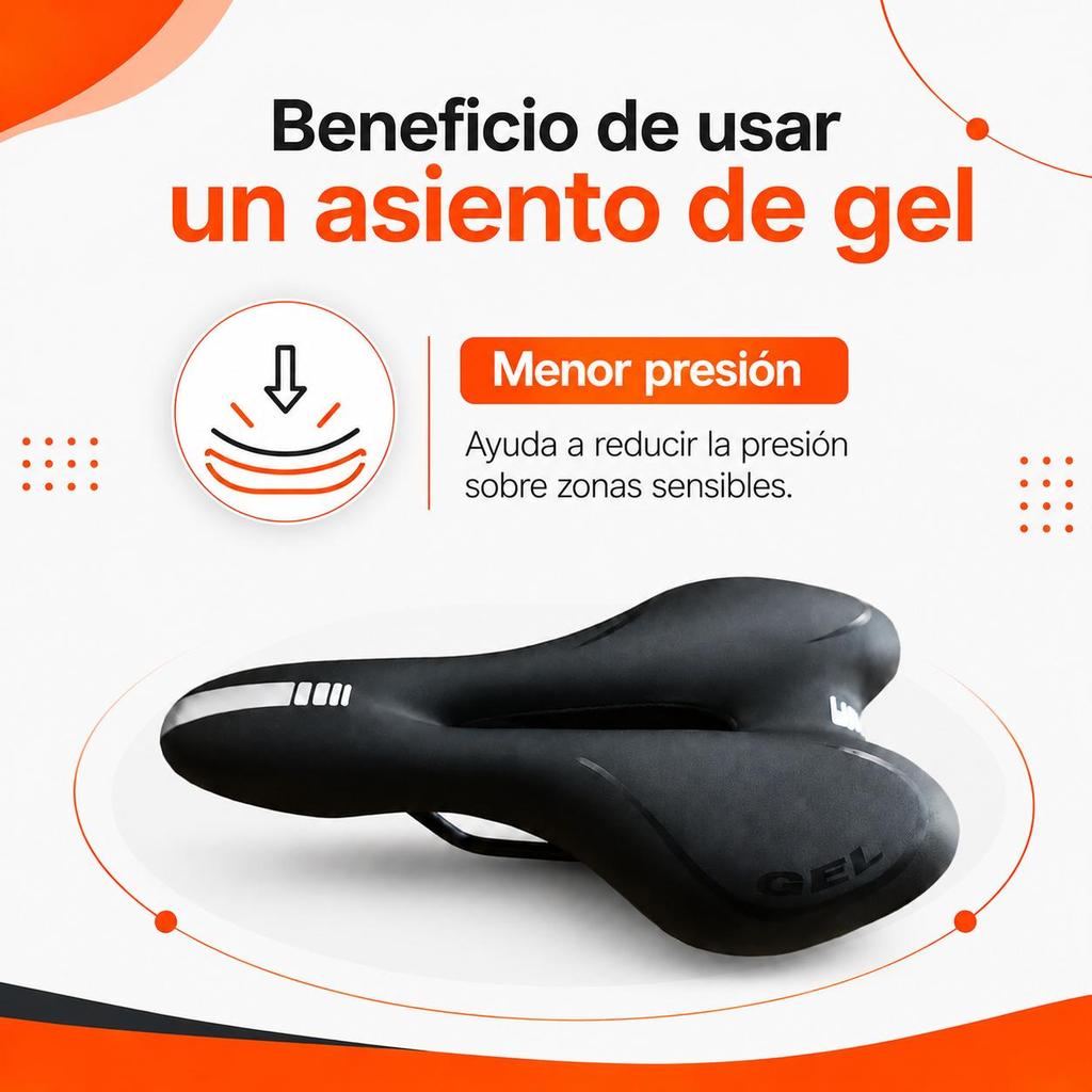 Asiento Gel Antiprostatico