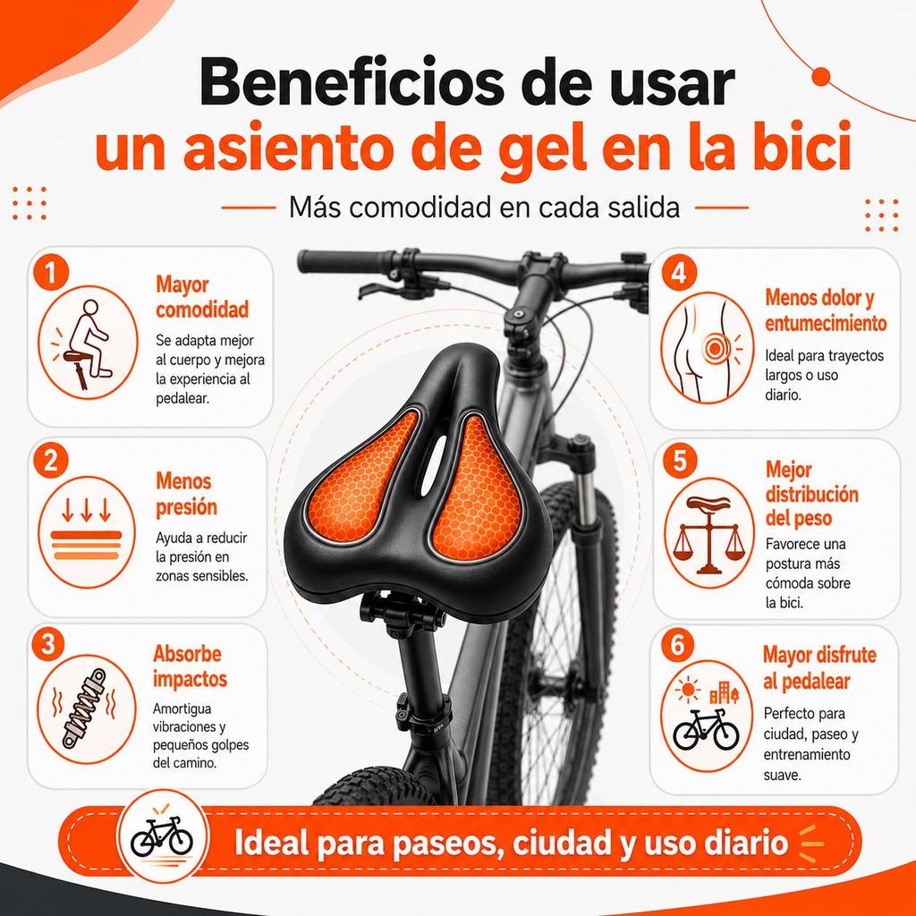 Asiento Gel Antiprostatico