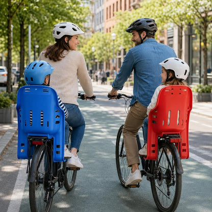 Silla Trasera Niños para Bicicletas