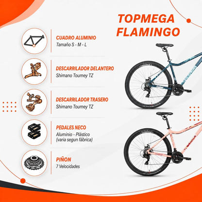 Bicicleta Topmega Flamingo