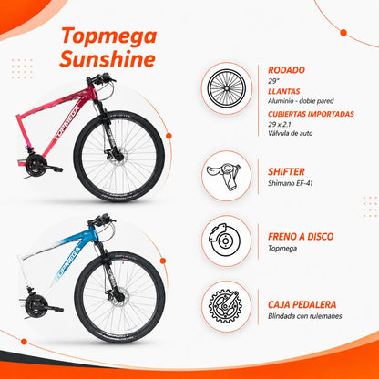 Bicicleta Topmega Sunshine