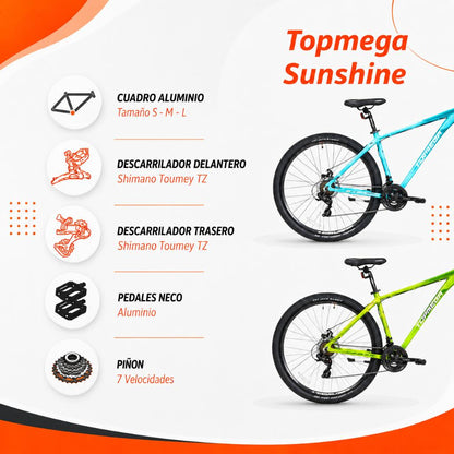 Bicicleta Topmega Sunshine