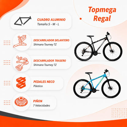 BICICLETA TOPMEGA REGAL