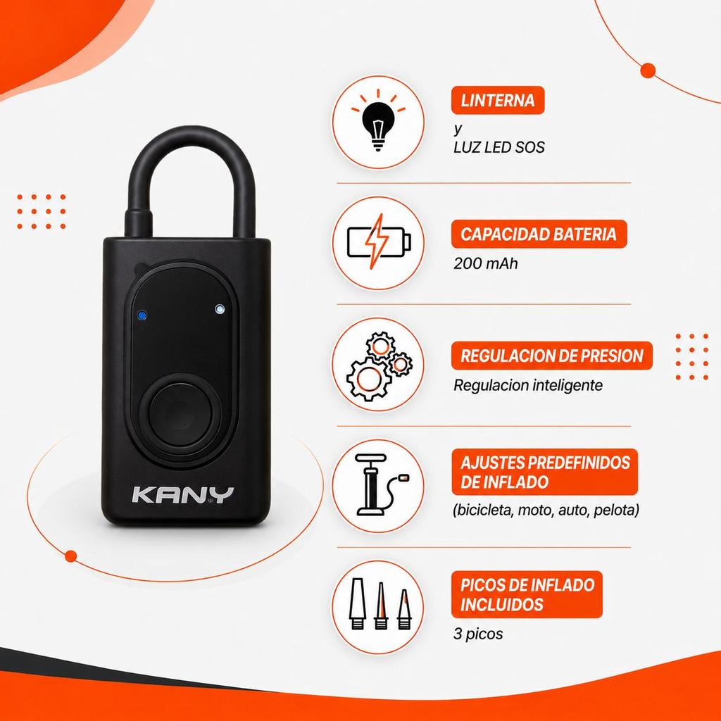 Compresor Eléctrico Kany P150 Negro