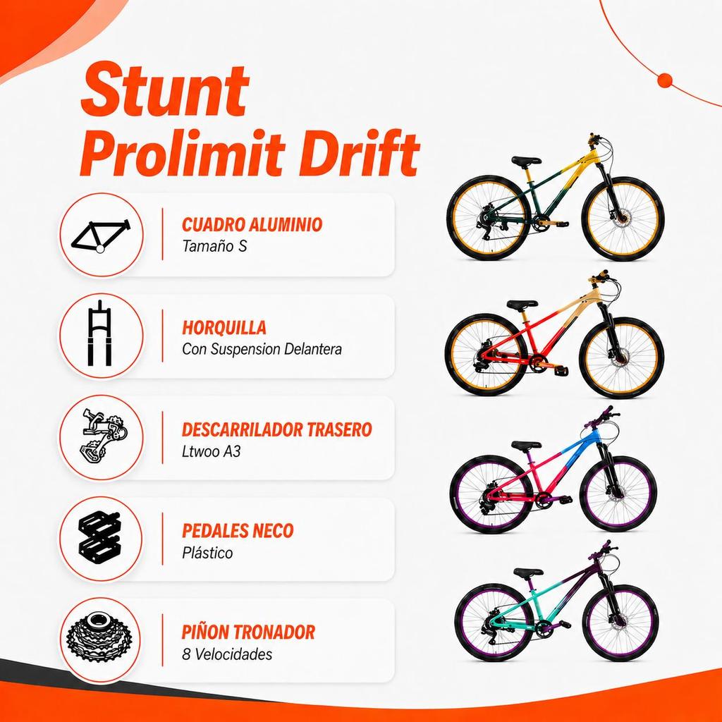 BICICLETA STUNT PROLIMIT DRIFT Rodado 26