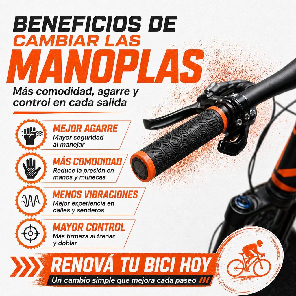 Puño Manopla Bicicleta Gorila