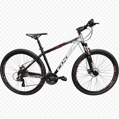 Bicicleta Oxea Riddich Aluminio 21v Shimano MTB, color Negro-Degrade-Gris-Fucsia - Cleta House