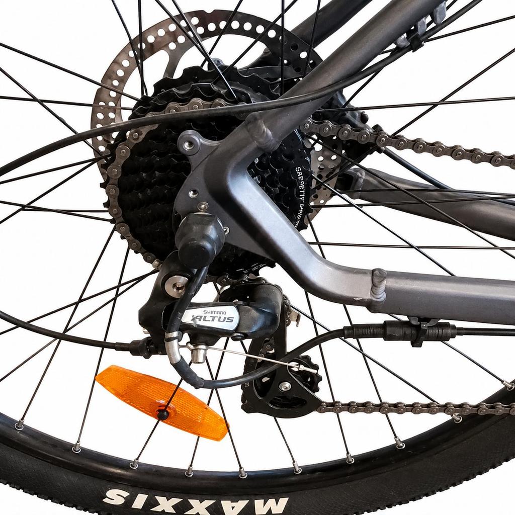Bicicleta Eléctrica Kany EB-M290 Gris-Negro