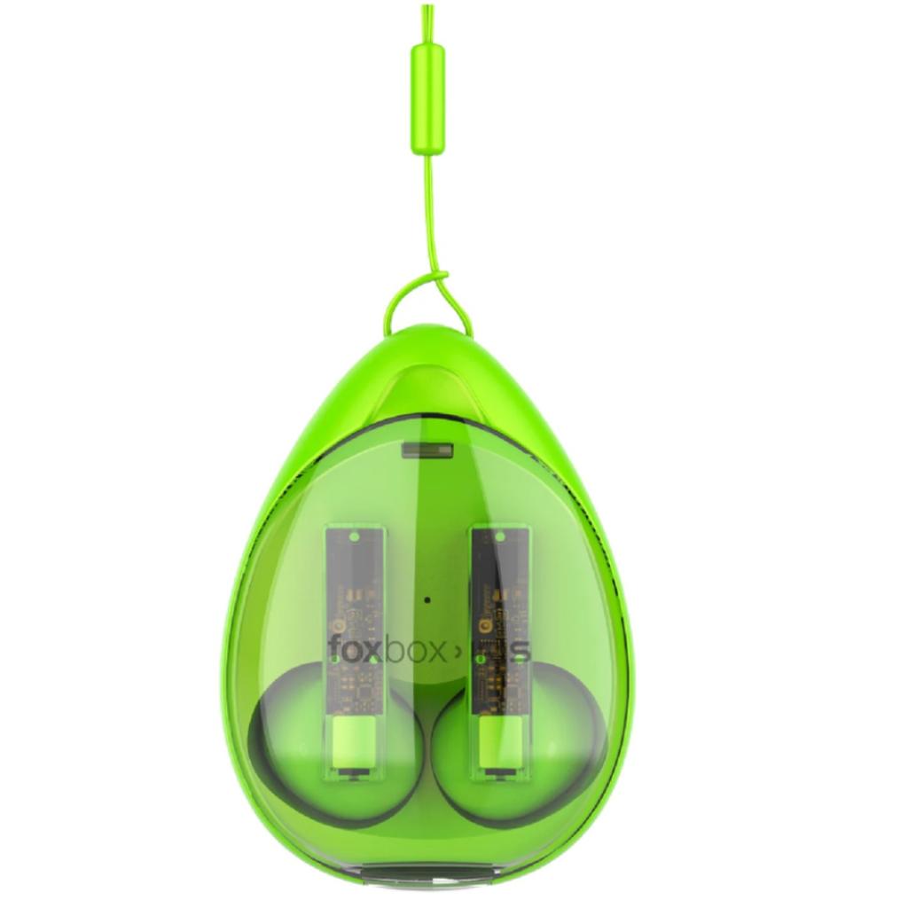 Auriculares Foxbox TWS-200 Boost Iris BT 5.1 Verde