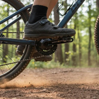 Plato y Palanca Shimano Negro
