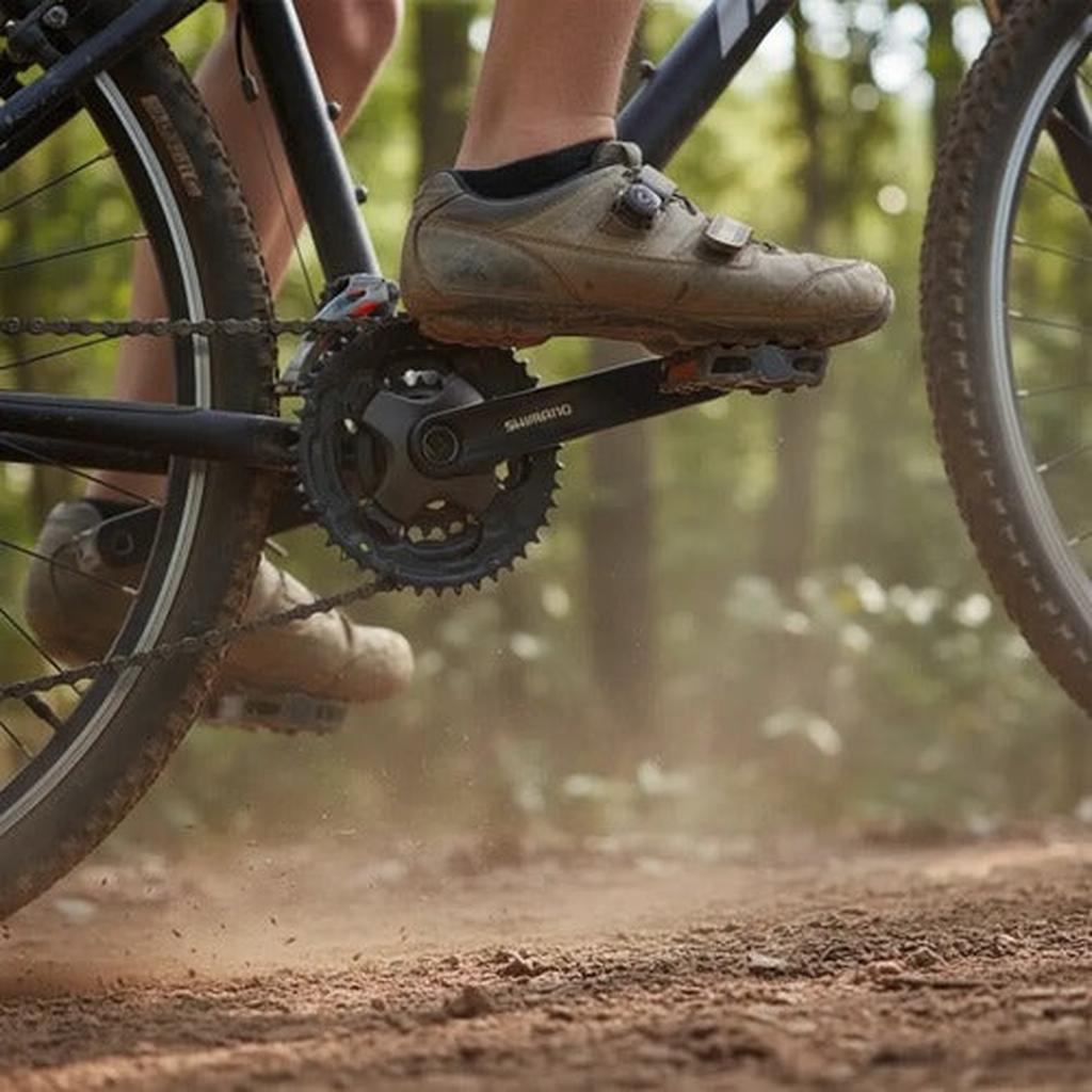 Plato y Palanca Shimano Negro