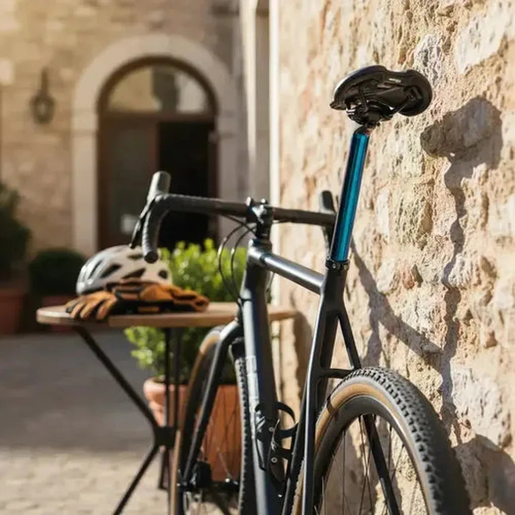 Caño de Asiento Portasilla Bicicleta MTB Lunje Tornasolado