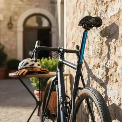 Caño de Asiento Portasilla Bicicleta MTB Lunje Tornasolado