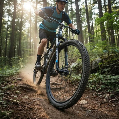 Horquilla con suspensión Sr Suntour Xce28 Rod 29, 27.5 Y 26 Negro