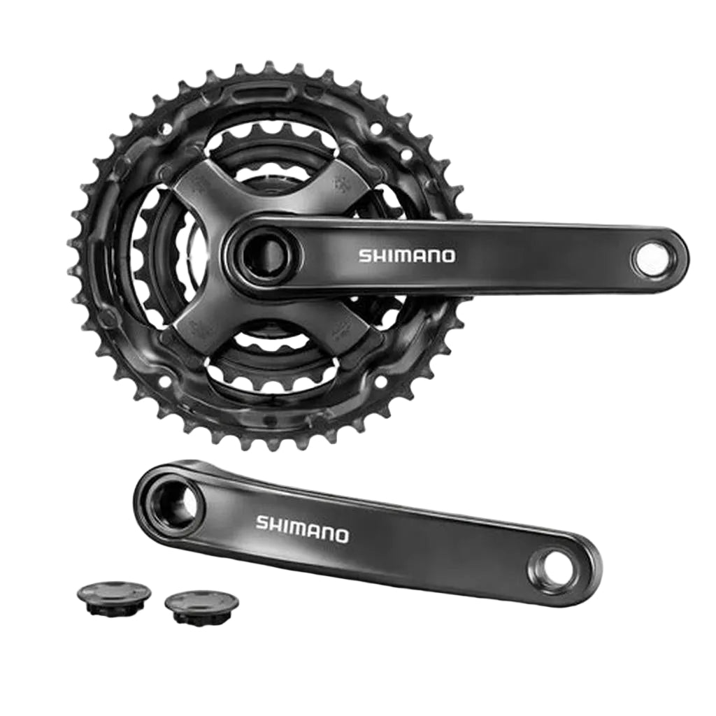 Plato y Palanca Shimano Negro