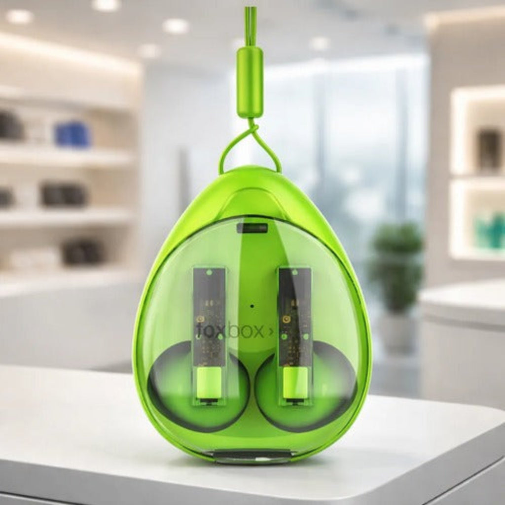 Auriculares Foxbox TWS-200 Boost Iris BT 5.1 Verde