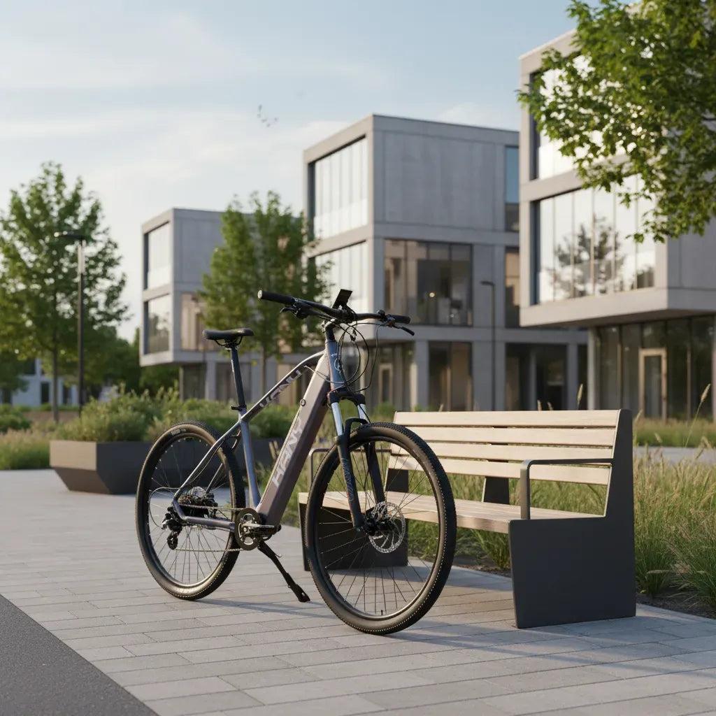 Bicicleta Eléctrica Kany EB-M290 Gris-Negro