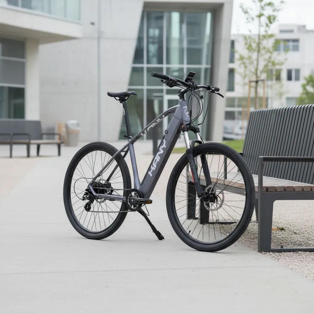Bicicleta Eléctrica Kany EB-M290 Gris-Negro - Cleta House