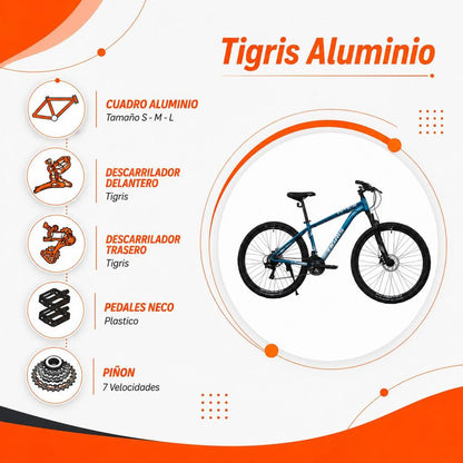 Bicicleta Tigris by Topmega Aluminio