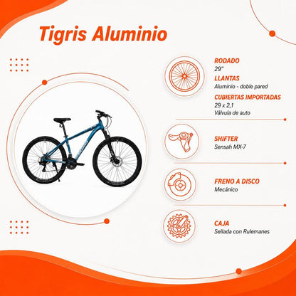 Bicicleta Tigris by Topmega Aluminio